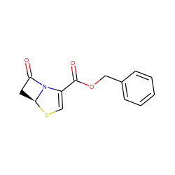 O=C(OCc1ccccc1)C1=CS[C@H]2CC(=O)N12 ZINC000000018164