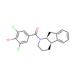 O=C(c1cc(Cl)c(O)c(Cl)c1)N1CCC[C@@H]2c3ccccc3C[C@@H]21 ZINC000096169442