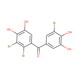 O=C(c1cc(O)c(O)c(Br)c1)c1cc(O)c(O)c(Br)c1Br ZINC000064526984