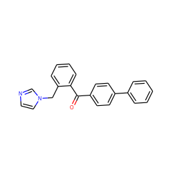 O=C(c1ccc(-c2ccccc2)cc1)c1ccccc1Cn1ccnc1 ZINC000028709474