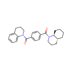 O=C(c1ccc(C(=O)N2CCC[C@H]3CCCC[C@@H]32)cc1)N1CCCc2ccccc21 ZINC000029126616