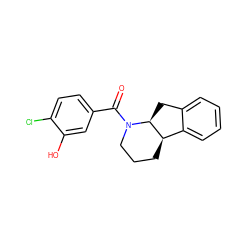 O=C(c1ccc(Cl)c(O)c1)N1CCC[C@@H]2c3ccccc3C[C@@H]21 ZINC000096169422