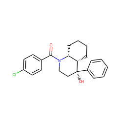 O=C(c1ccc(Cl)cc1)N1CC[C@](O)(c2ccccc2)[C@H]2CCCC[C@H]21 ZINC000071317661