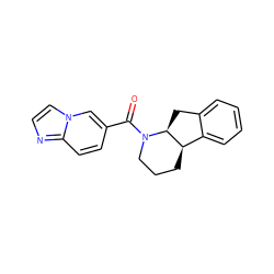 O=C(c1ccc2nccn2c1)N1CCC[C@@H]2c3ccccc3C[C@@H]21 ZINC000096169385