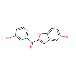 O=C(c1cccc(O)c1)c1cc2cc(O)ccc2o1 ZINC000299825607