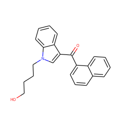 O=C(c1cccc2ccccc12)c1cn(CCCCO)c2ccccc12 ZINC000064858596