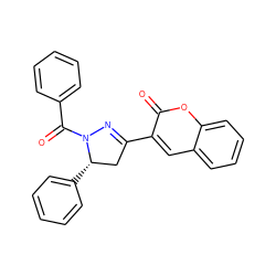 O=C(c1ccccc1)N1N=C(c2cc3ccccc3oc2=O)C[C@@H]1c1ccccc1 ZINC000653743786