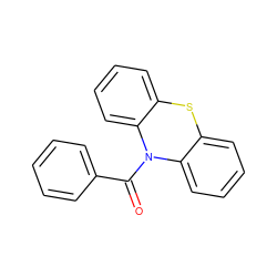 O=C(c1ccccc1)N1c2ccccc2Sc2ccccc21 ZINC000000402121