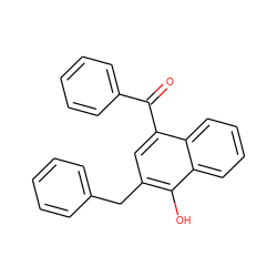 O=C(c1ccccc1)c1cc(Cc2ccccc2)c(O)c2ccccc12 ZINC000027197046