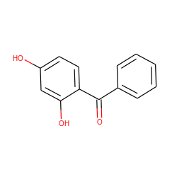 O=C(c1ccccc1)c1ccc(O)cc1O ZINC000000225430