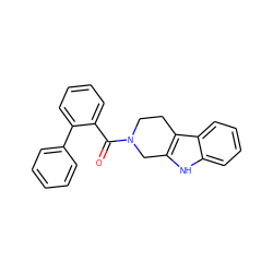 O=C(c1ccccc1-c1ccccc1)N1CCc2c([nH]c3ccccc23)C1 ZINC000140812199