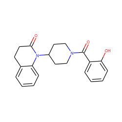 O=C(c1ccccc1O)N1CCC(N2C(=O)CCc3ccccc32)CC1 ZINC000013832030