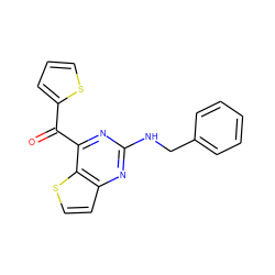 O=C(c1cccs1)c1nc(NCc2ccccc2)nc2ccsc12 ZINC000029049924