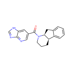 O=C(c1cnc2nc[nH]c2c1)N1CCC[C@@H]2c3ccccc3C[C@@H]21 ZINC000096169424