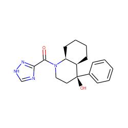 O=C(c1nc[nH]n1)N1CC[C@@](O)(c2ccccc2)[C@@H]2CCCC[C@@H]21 ZINC000071318419