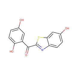 O=C(c1nc2ccc(O)cc2s1)c1cc(O)ccc1O ZINC000095554896