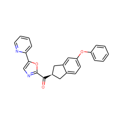 O=C(c1ncc(-c2ccccn2)o1)[C@@H]1Cc2ccc(Oc3ccccc3)cc2C1 ZINC000071316943