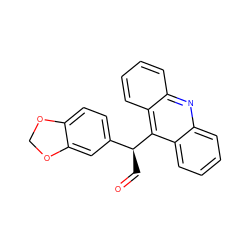 O=C[C@@H](c1ccc2c(c1)OCO2)c1c2ccccc2nc2ccccc12 ZINC000026815908