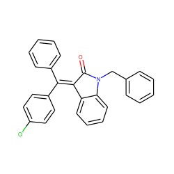 O=C1/C(=C(\c2ccccc2)c2ccc(Cl)cc2)c2ccccc2N1Cc1ccccc1 ZINC000096270358