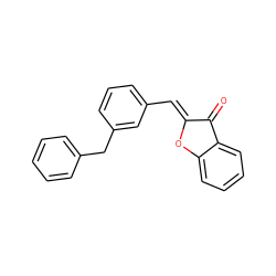 O=C1/C(=C/c2cccc(Cc3ccccc3)c2)Oc2ccccc21 ZINC000169334638