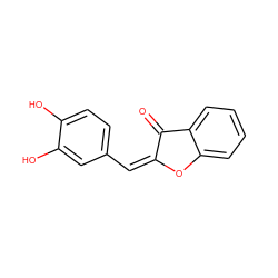 O=C1/C(=C\c2ccc(O)c(O)c2)Oc2ccccc21 ZINC000016052822