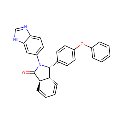 O=C1[C@@H]2C=CC=C[C@H]2[C@@H](c2ccc(Oc3ccccc3)cc2)N1c1ccc2nc[nH]c2c1 ZINC001772608286