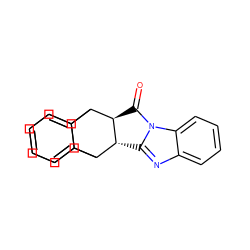 O=C1[C@@H]2C3c4ccccc4C(c4ccccc43)[C@H]2c2nc3ccccc3n21 ZINC000000107169