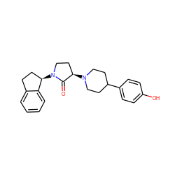 O=C1[C@H](N2CCC(c3ccc(O)cc3)CC2)CCN1[C@@H]1CCc2ccccc21 ZINC001772608100