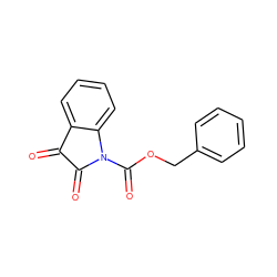 O=C1C(=O)N(C(=O)OCc2ccccc2)c2ccccc21 ZINC000013553653