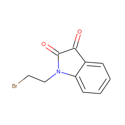 O=C1C(=O)N(CCBr)c2ccccc21 ZINC000002668691