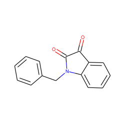 O=C1C(=O)N(Cc2ccccc2)c2ccccc21 ZINC000001657402