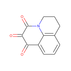 O=C1C(=O)c2cccc3c2N(CCC3)C1=O ZINC000003957297