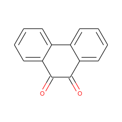 O=C1C(=O)c2ccccc2-c2ccccc21 ZINC000001529614