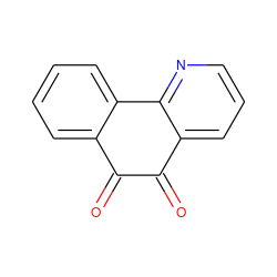 O=C1C(=O)c2cccnc2-c2ccccc21 ZINC000006116938