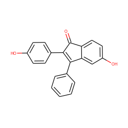 O=C1C(c2ccc(O)cc2)=C(c2ccccc2)c2cc(O)ccc21 ZINC000028470587