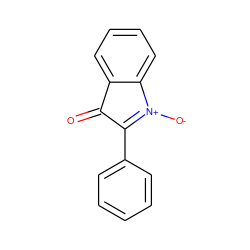 O=C1C(c2ccccc2)=[N+]([O-])c2ccccc21 ZINC000001723988