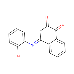 O=C1C/C(=N\c2ccccc2O)c2ccccc2C1=O ZINC000013471360