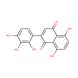 O=C1C=C(c2ccc(O)c(O)c2O)C(=O)c2c(O)ccc(O)c21 ZINC000071317014