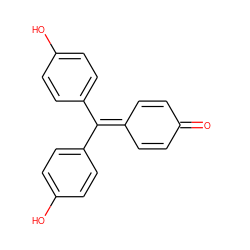 O=C1C=CC(=C(c2ccc(O)cc2)c2ccc(O)cc2)C=C1 ZINC000003874879