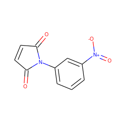 O=C1C=CC(=O)N1c1cccc([N+](=O)[O-])c1 ZINC000000102567