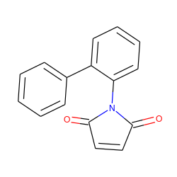 O=C1C=CC(=O)N1c1ccccc1-c1ccccc1 ZINC000005604543