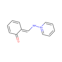 O=C1C=CC=C/C1=C\N[n+]1ccccc1 ZINC000015953035