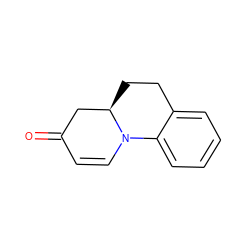 O=C1C=CN2c3ccccc3CC[C@@H]2C1 ZINC000000022622