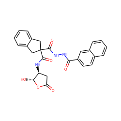 O=C1C[C@H](NC(=O)C2(C(=O)NNC(=O)c3ccc4ccccc4c3)Cc3ccccc3C2)[C@@H](O)O1 ZINC000036092991