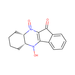 O=C1C2=C(c3ccccc31)N(O)[C@@H]1CCCC[C@@H]1[N+]2=O ZINC000334157331