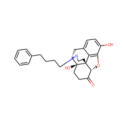 O=C1CC[C@]2(O)[C@@H]3Cc4ccc(O)c5c4[C@]2(CCN3CCCCc2ccccc2)[C@@H]1O5 ZINC000473112487