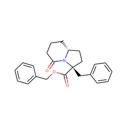 O=C1CCC[C@@H]2CC[C@](Cc3ccccc3)(C(=O)OCc3ccccc3)N12 ZINC000084671241