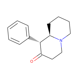 O=C1CCN2CCCC[C@@H]2[C@H]1c1ccccc1 ZINC000028645438