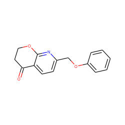 O=C1CCOc2nc(COc3ccccc3)ccc21 ZINC000066080601