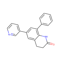 O=C1CCc2cc(-c3cccnc3)cc(-c3ccccc3)c2N1 ZINC000095553984